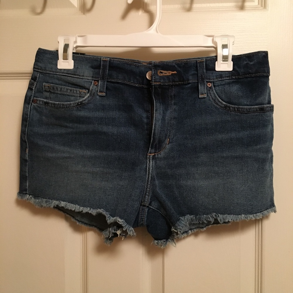 Joe’s Jeans Raw Hem High Rise Cutoff Shorts